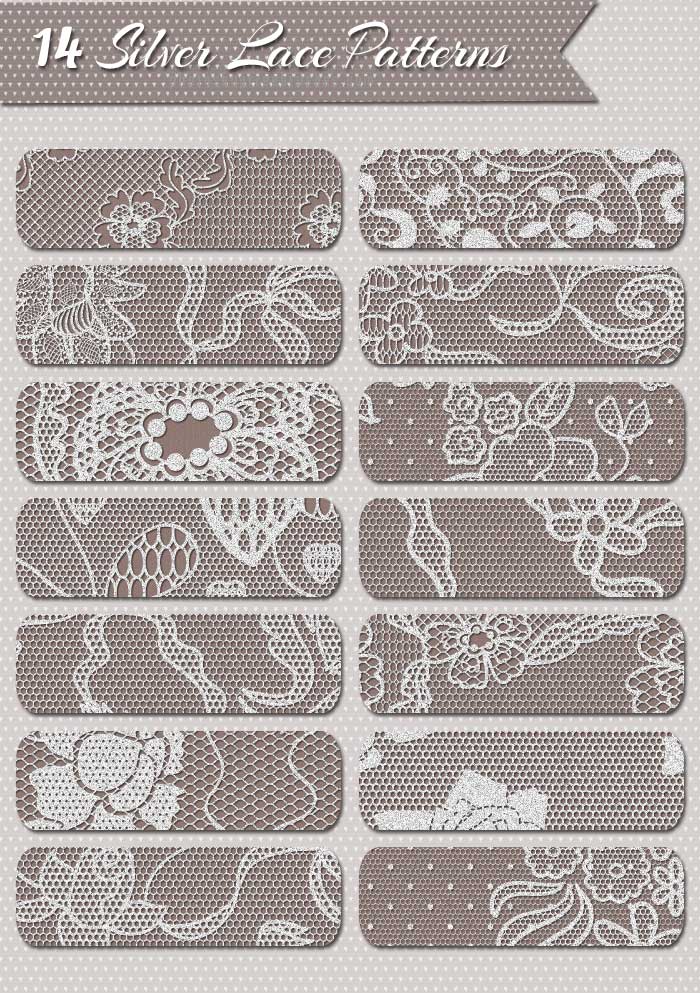 sparkle lace patterns