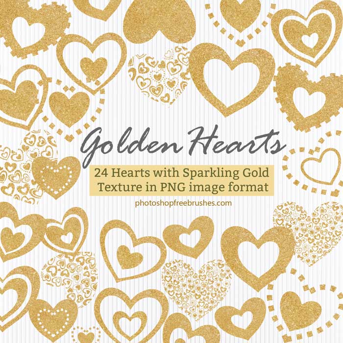 golden-hearts-image-png