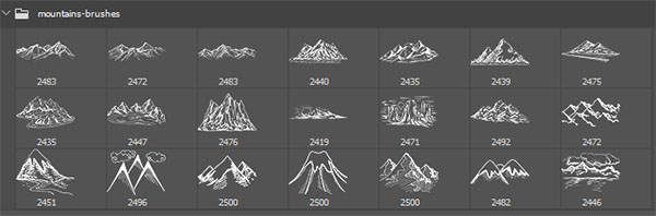 mountain brushes