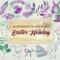30 Easter Watercolor Brushes: Decorated Eggs, Twigs and Bunnies