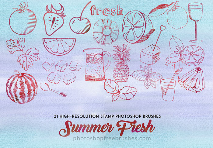 summer fresh brushes