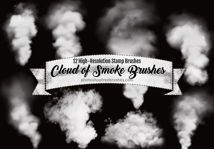 smoke cloud brushes